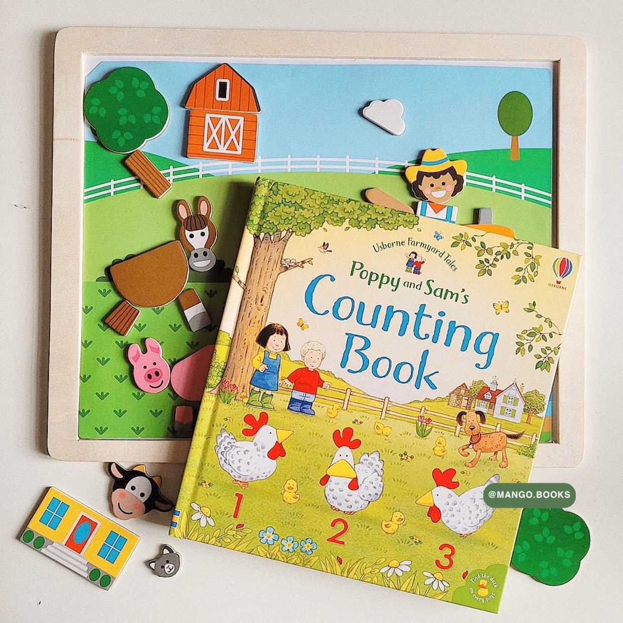 Sách Poppy and Sam's Counting Book & First Word Book