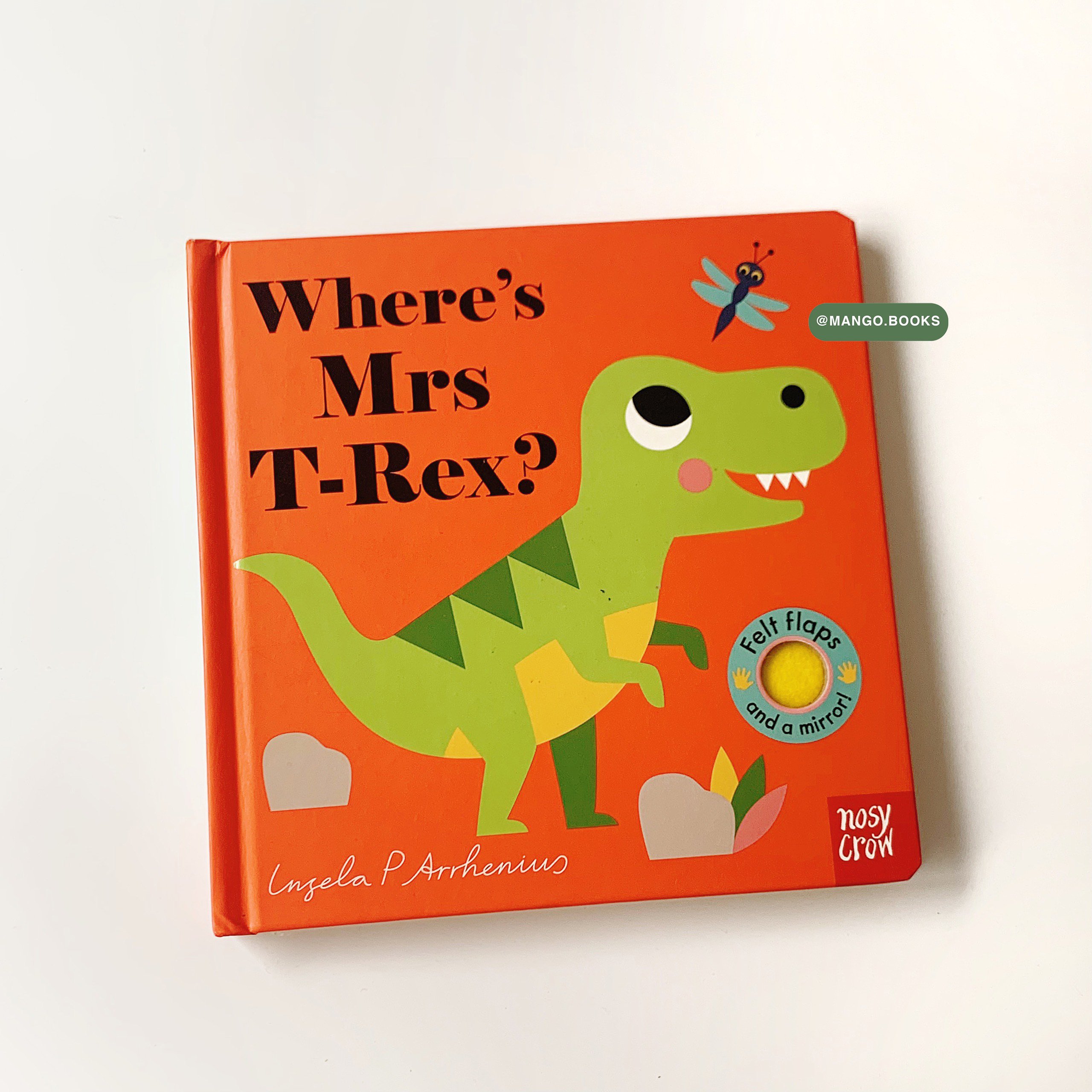 Sách Felt Flaps Where's Mrs T-Rex?