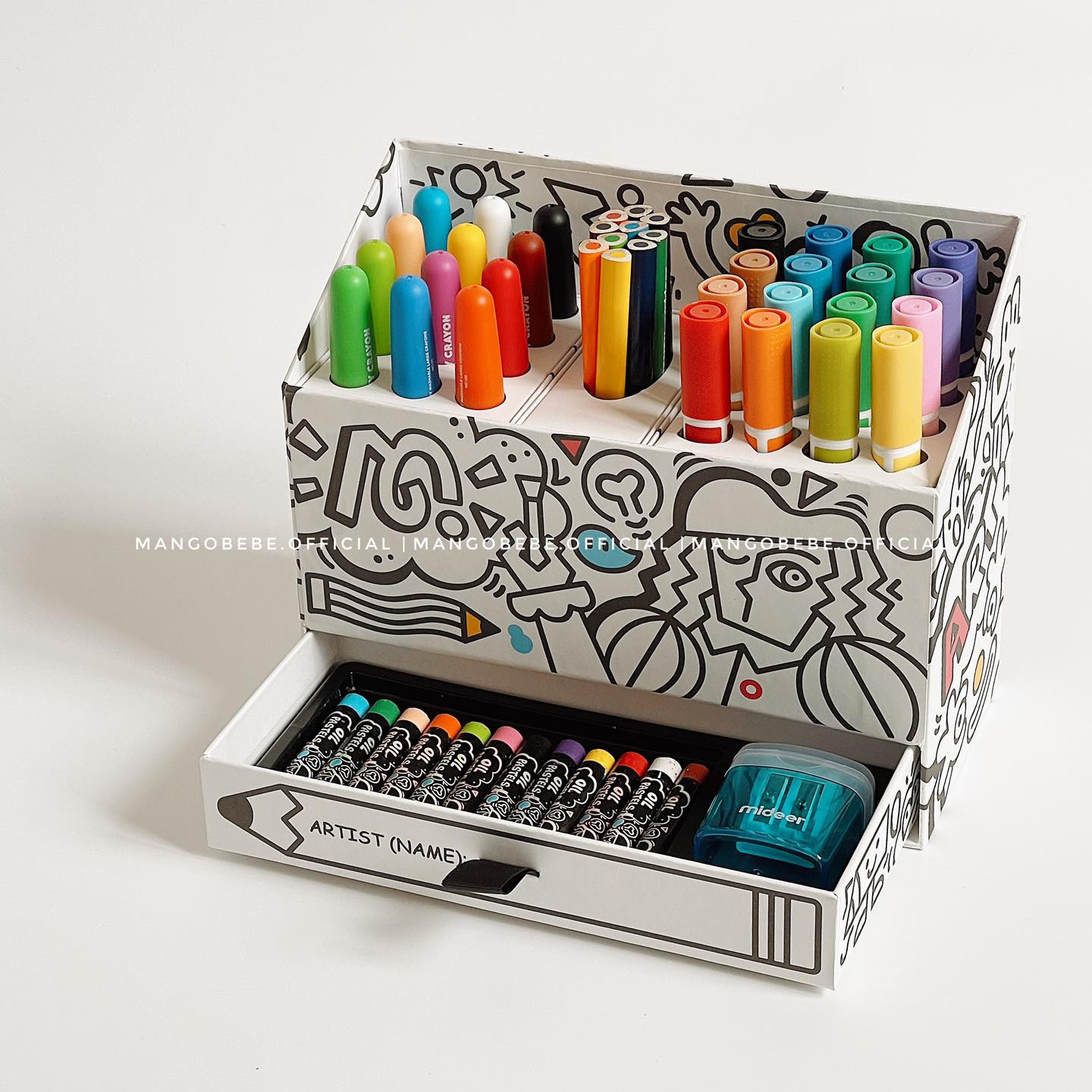 Hộp bút màu Artist Box 4in1