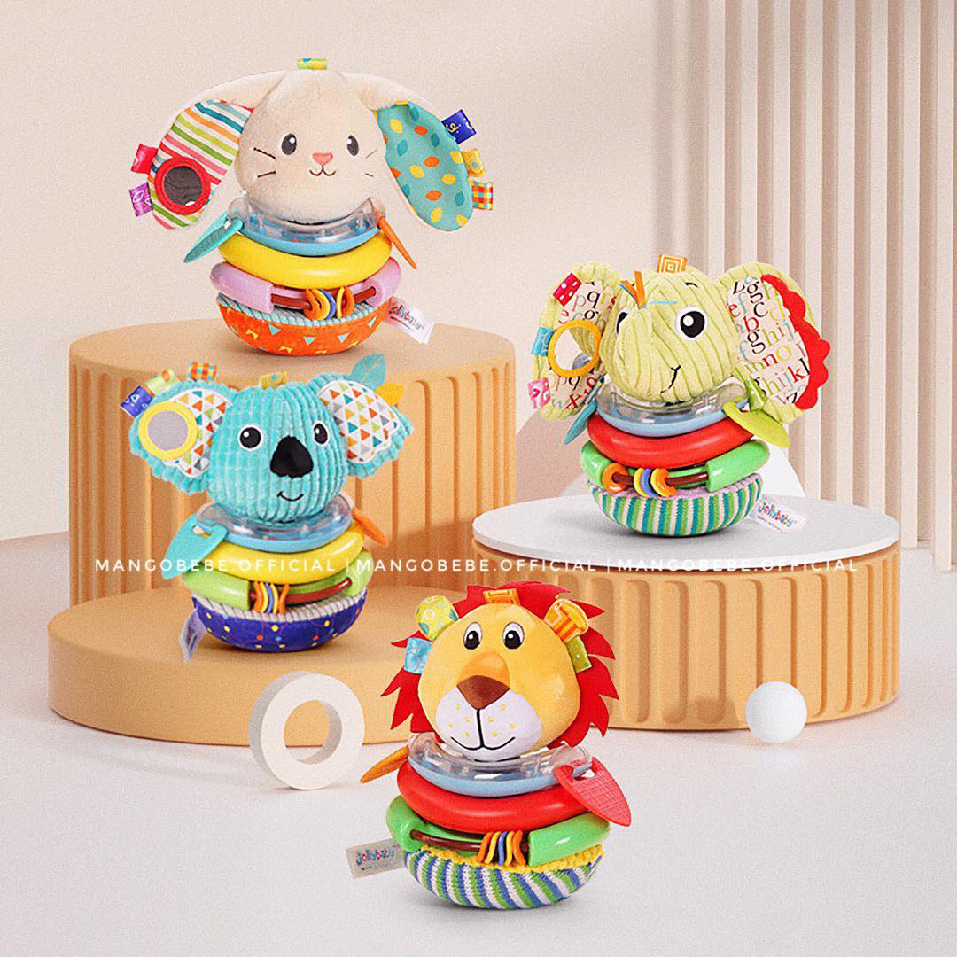 Stacking Rings Animals Jolly Baby