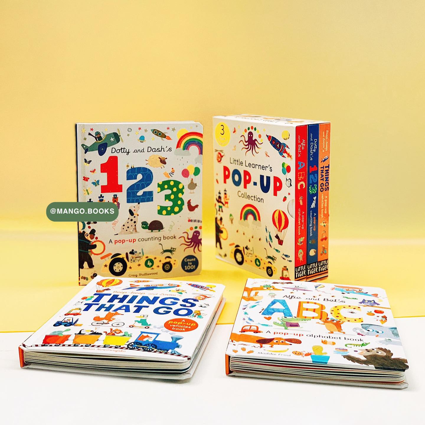 Sách Little Learners Pop-Up Collection 3 Books Box Set