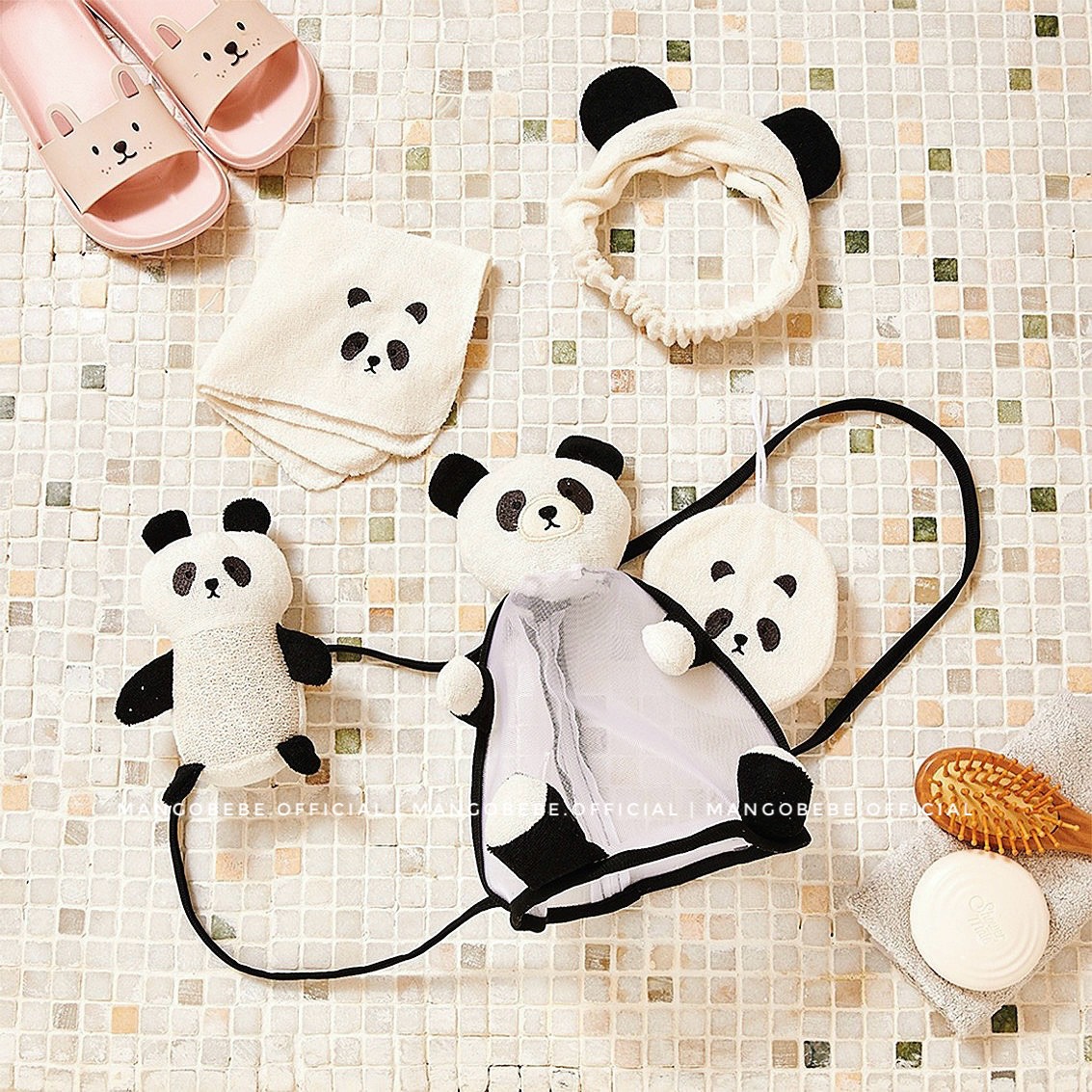 Túi tắm Smile Panda