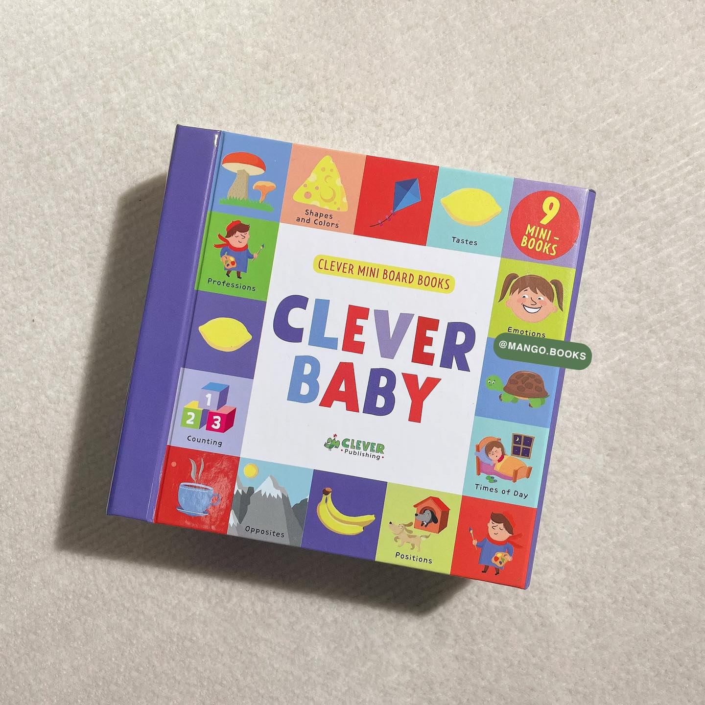 Sách Clever Baby Mini Board Books